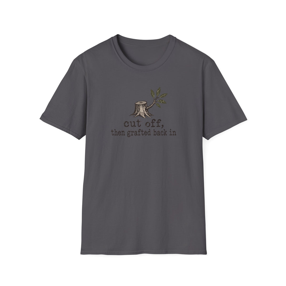 Cut off, then Grafted back in T-Shirt