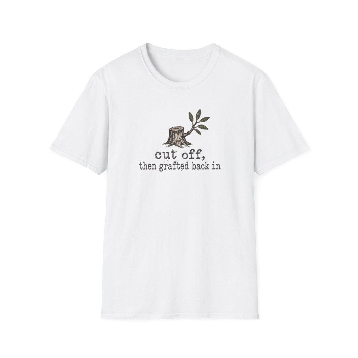 Cut off, then Grafted back in T-Shirt